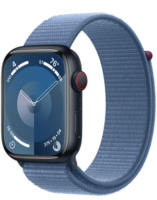 Produktbillede Apple Watch Series 9 Case - winter blue sport band 