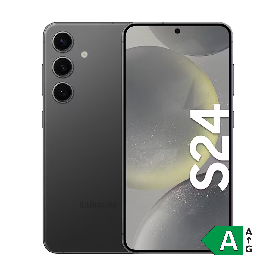 Samsung S24 med energimærke A
