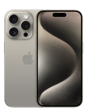 Produktbillede iPhone 15 Pro - Natural Titanium