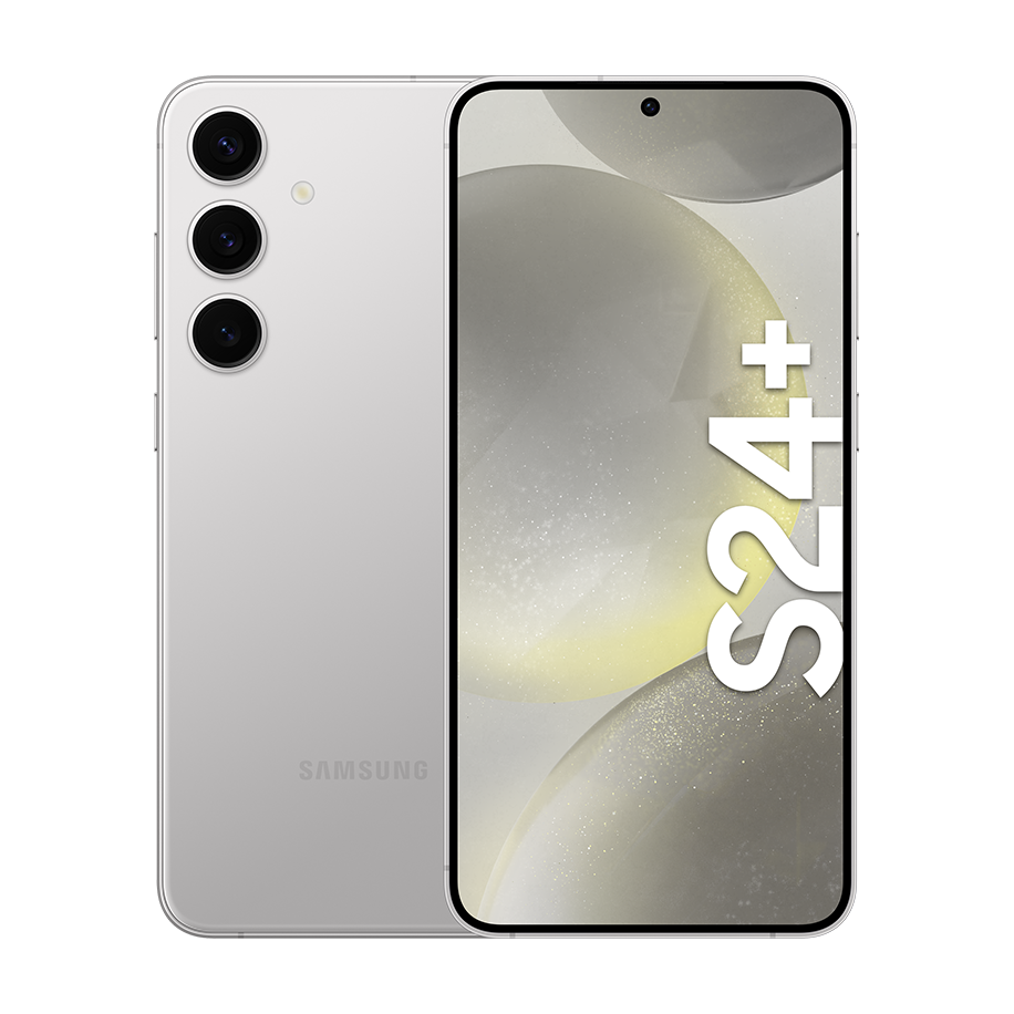 Produktbillede Samsung Galaxy S24+ - Marble Gray "Front & Back"