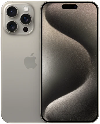 Produktbillede iPhone 15 Pro - Natural Titanium