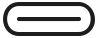 USB-C icon- sort