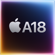 A18 chip med apple logo