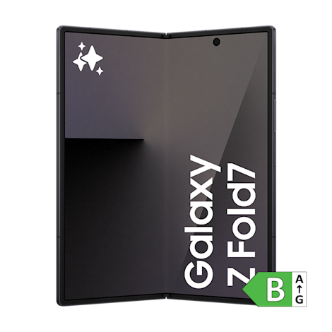 Samsung Fold7 Jetblack med energimærke (B)